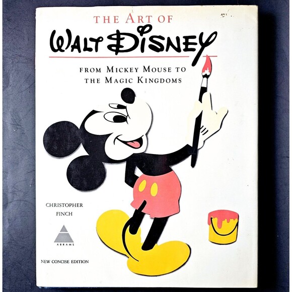 THE ART OF WALT DISNEY FROM MICKEY MOUSE TO THE MAGIC KINGDOMS HC 1975 VGC! - Picture 1 of 10